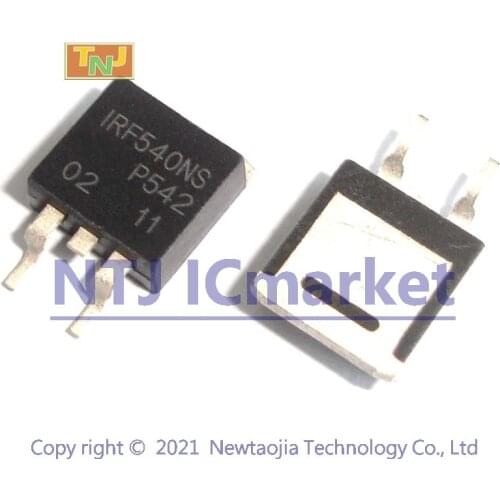 10 PCS IRF540NS TO-263 F540NS IRF540NSTRPBF IRF540 SMD N-Channel Power Mosfet
