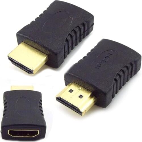 HDMI Male to Mini HDMI-compatible Female HDMI-compatible Connector Gold Plated Full Adapter Converter for HDTV 1pcs 2pcs 5pcs