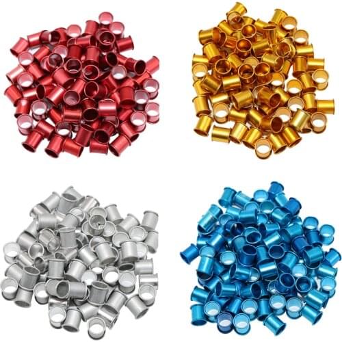 300 Pcs Identification Race Birds Aluminium Foot Ring 8mm Pigeons Carry Tools Quail Parrot Ring Bird Feeding Logo Pigeons Tools