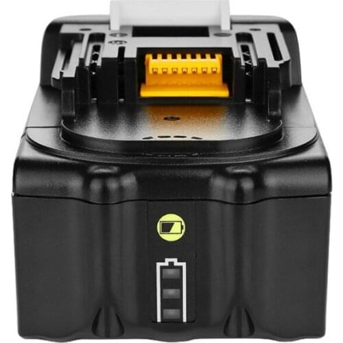 Hot 18V 6000mAh Rechargeable Battery with LED Indicator for Makita BL1850 BL1840 BL1830 LXT-400 194204-5 Cordless Power Tools