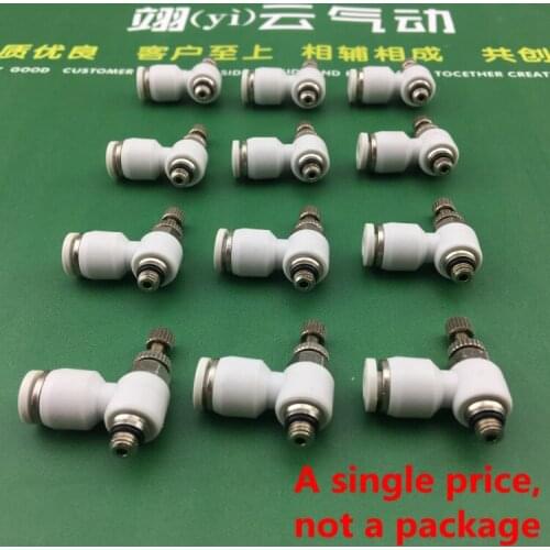 Pneumatic SL8-01 SL8-02 SL8-03 SL8-04 SL10-01 SL10-02 SL10-03 SL10-04 Type L throttle valve