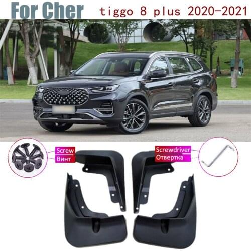 Front Rear Fender Mud Flaps Guard Splash Flap Mudguards Car Accessories Mudguard For Chery tiggo 8 plus 2020-2021 2021 2020