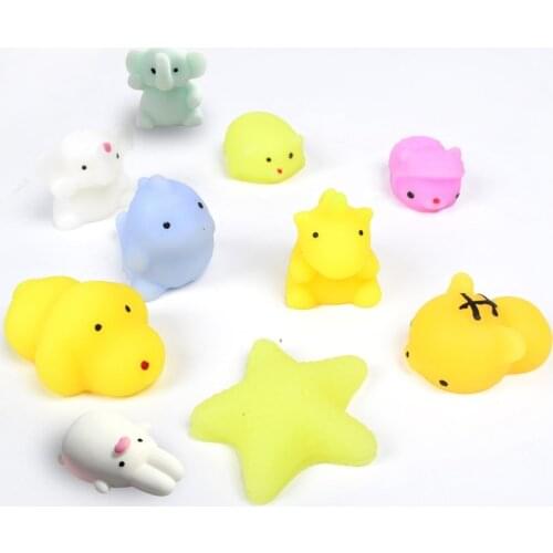 D7WF Pack of 10 Sensory Fidget Toy Party Favor Set Vent Ball for Kids Adult Pressure Relief Squishy Mochi Pinch Ball for Calm