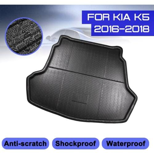 For KIA K5 2016 2017 2018 Car Floor Mat Carpet Rear Trunk Anti-mud Cover