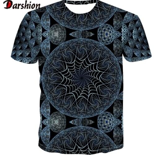 Harajuku Hip Hop Tshirt Boys Cool Clothes Whirlpool Three-dimensional Printing Mens T-shirt 2020 Summer New Fashion Top Tees