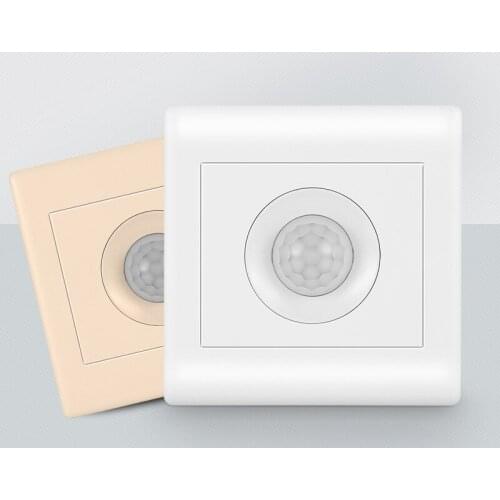 PIR Infrared IR Body Motion Sensor Switch Wall Mounted Automatic Module Light On Off Switch Body Induction Light Control Switch