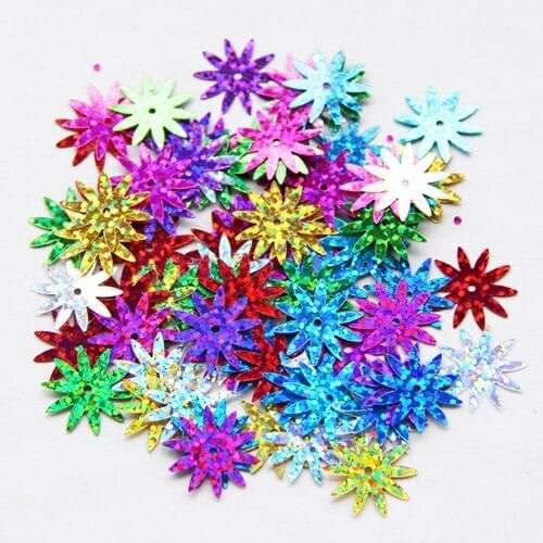 Fashion 18mm diameter 500pcs/lot assorted colors Spangle Sequins Flat Sew Paillettes For costume accessorys,crafts
