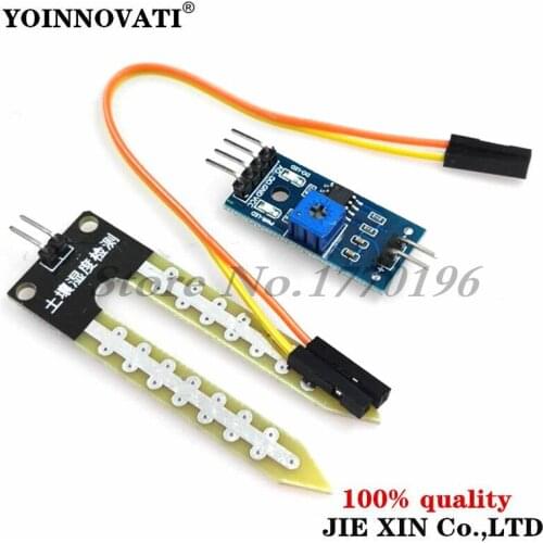 2PCS Soil Hygrometer Humidity Detection Module Moisture Water Sensor for arduino