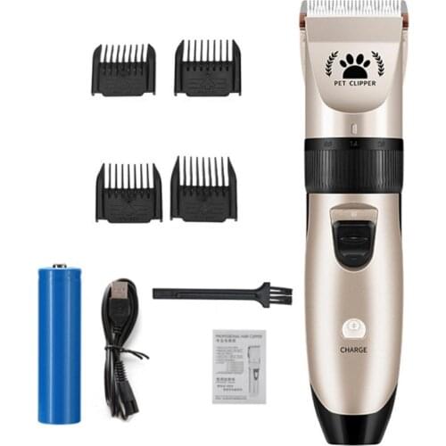 Professional Electric Pet Hair Clippers Dog Fur Trimmer Grooming Hairdresser Kit
