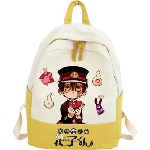 Toilet-Bound Jibaku Shounen Hanako-kun Cosplay Backpack Laptop Travel Rucksack Gift Shoulder Bag