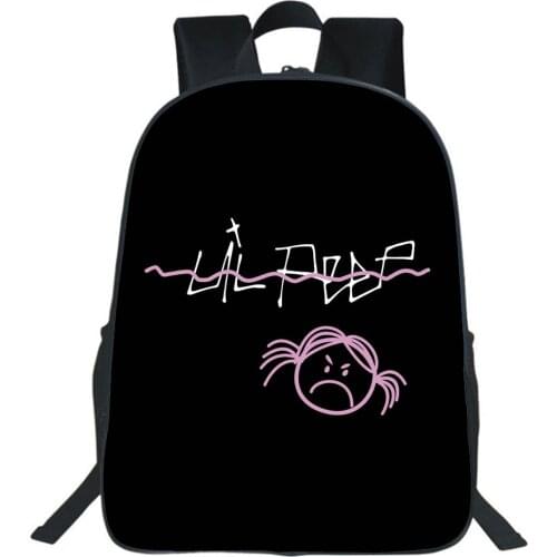 Lil Peep Backpack Boy Girl School Bag Children Book Bags Fashion Hip Hop Singer Printing Rucksack Teens Travel Knapsack Mochila