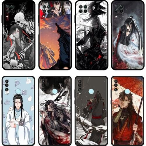 Anime Mo Dao Zu Shi Silicone Phone Case For Huawei P30 Lite E 5G P Smart Z P10 P20 P30 P50 Pro Plus 2021 2020 Fundas Cover