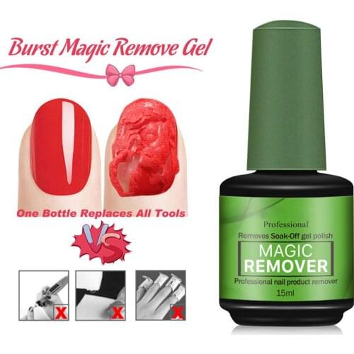 Nail Polish Remover Easily Quickly Soak-Off Professional Non-Irritating 15ml MH88