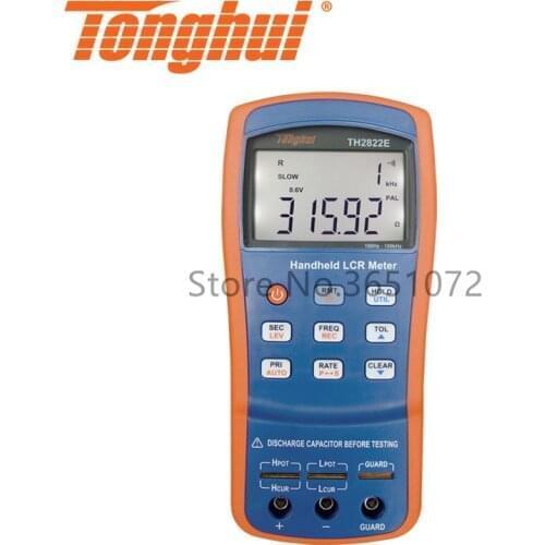 Tonghui TH2822E ESR Meter 100Hz-100kHz Digital LCR Bridge Resistance Tester