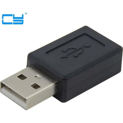 Usb 2.0 tipo A macho para Micro USB tipo B 5pin conector femea adaptador conversor