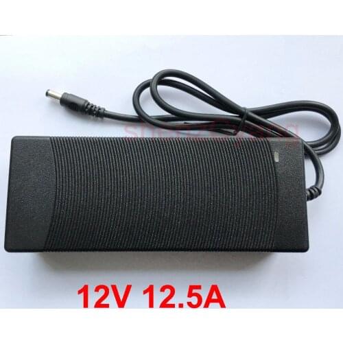 High quality 30PCS DC 12V 12.5A Switch power supply, 150W power adapter ,for LED Light And LCD Monitor CCTV