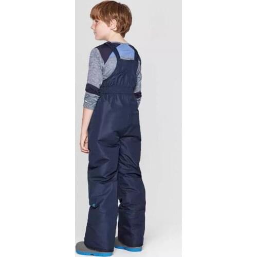 Winter Children Ski Pants Boys Overalls Windproof Waterproof Ski Clothes Pants Thickened Warm Outdoor Snowboard Pants