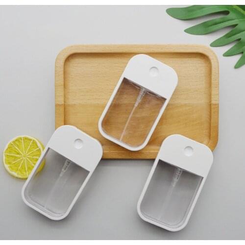 20pcs 35ml Creative Card Type Plastic Perfume Spray Bottles Refillable Travel Fine Mist Bottle for Essential Oils