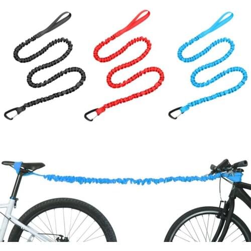 2021 Bicycle Tow Rope Mountain Bike Parent-Child Elastic Pull Rope Portable Outdoor Tow Rope Tow Rope Cycling Bike Accessories