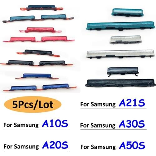 5Pcs/Lot,For Samsung A10S A20S A21S A30S A50S Power Volume Side Button Key