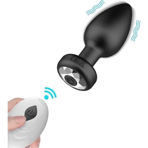 Wireless Remote Prostate Massagers Butt Anal Plug Vibrators Vagina G Spot Stimulator Sex Toys Shop For Women Men Couple Adult 18