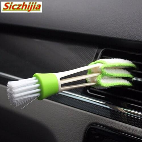 Car air conditioning vent cleaning brush for Mercedes-Benz A B C E S G M ML GLK CL CLK CLS E GL R SL SLK SLS-class AMG TPMS