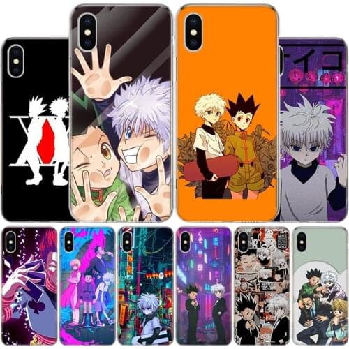 Anime Hunter x Hunters Cover Phone Case For Apple iphone 11 12 Pro XR X XS Max 7 8 6 6S Plus + 7G 6G 5 SE 2020 Coque Popular