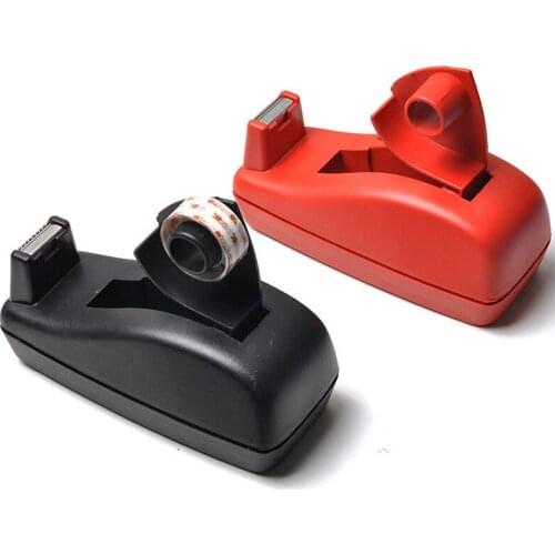 Adhesive Tape Dispenser Tape Holder Scotch Tape Strip Cutter Desk Organizer Storage Stationery School Office Desk Supplies