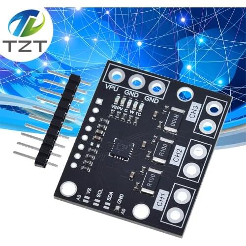 INA3221 Triple-Channel Module, High-Side Measurement, Shunt and Bus Voltage Monitor with I 2C- and SMBUS-Compatible Interface