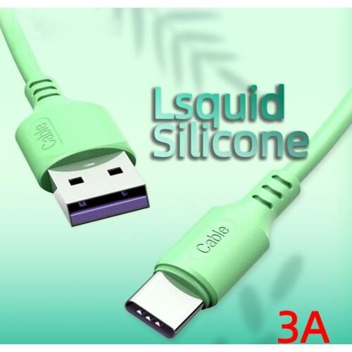 Micro USB Type C Cable Liquid Silicone charge Cable For Samsung Android Fast Data Charging Magnet Charger Mobile Phone Cord Wire
