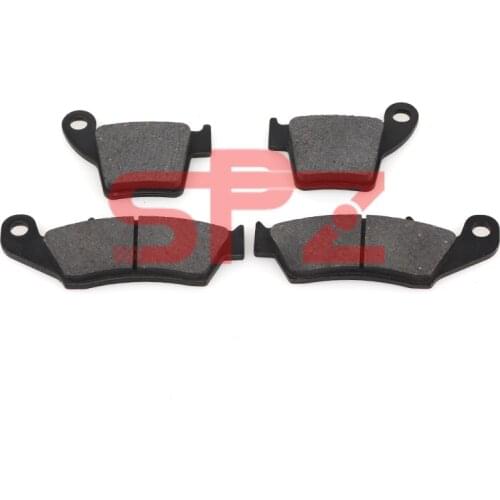 Motorcycle Front Rear Brake Pads For HONDA CRF250R CRF250X 2004-17 CR125R CR250R CR125 CR250 R 02-07 CRF450R 02-16 CRF450X 05-17