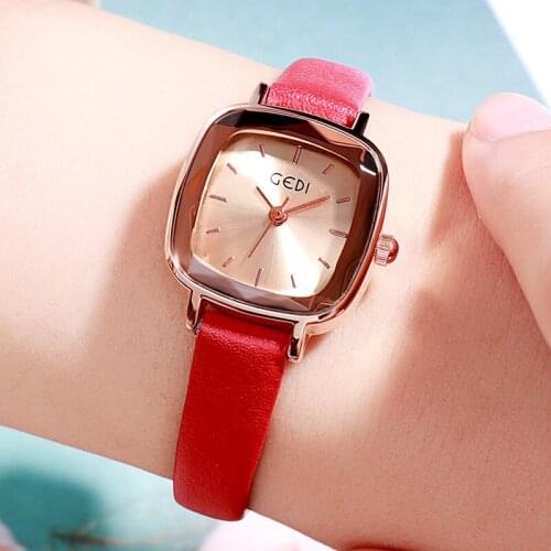 Luxury New Square Belt Female Watch Korean Version of The Trend of The Students Fashion Casual Waterproof Womens Watch