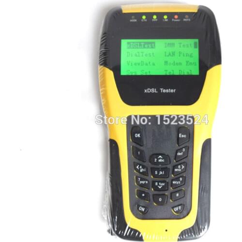ST332B VDSL VDSL2 Tester for xDSL Line test and Maintenance Tools (ADSL/ADSL2/ADSL2+/VDSL2 /READSL)