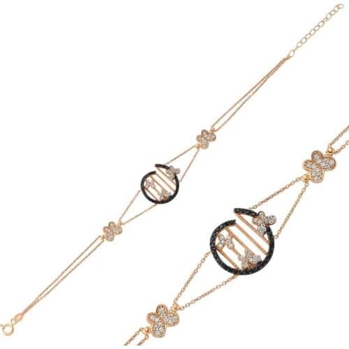 Tevuli 925 Sterling Silver Butterfly Womens Bracelet