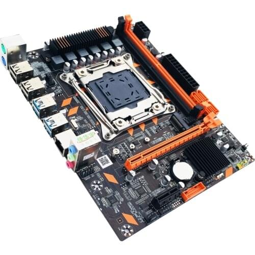 X99-Mini LGA2011-3 M-ATX Motherboard Core 5th 6th Xeon E5 E7 DDR4 2666 2400 2133 MHz Memory SATA3 HDD M.2 NVME SSD RJ49 F3MA