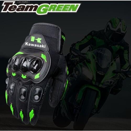 For Kawasaki Z1000 Z900 Z800 Z650 Ninja 650 Z400 Moto Protective Gears Glove Fashion New Full Finger Motorcycle Gloves Motocross
