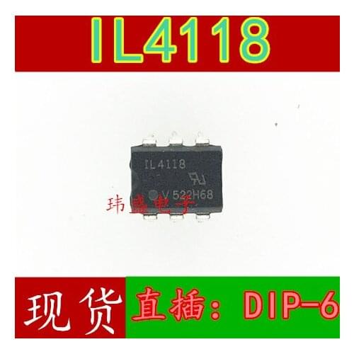 10pcs IL4118 IL4118-X017 DIP-6 IL4118