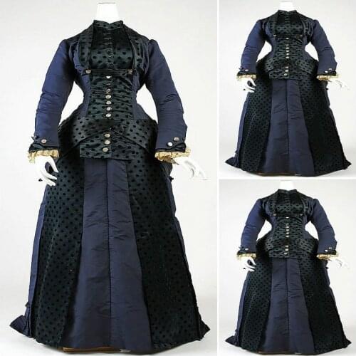2021 newVictorian Gothic/Civil War Southern Belle loose Ball Gown Dress Halloween Vintage dresses sc-1232