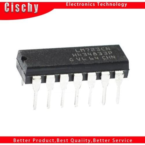 10PCS UC723L = LM723CN DIP14 LM723 DIP-14 MC1723CP DIP new and original IC