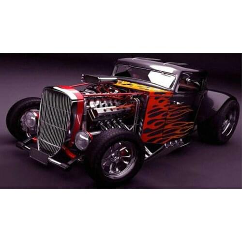 Full Diamond Embroidery pattern 5D DIY Diamond mosaic Luxury car stickers Diamond Painting Cross Stitch square Rhinestone puzzle