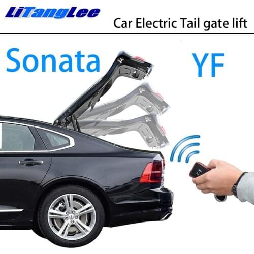 LiTangLee Car Electric Tail Gate Lift Trunk Rear Door Assist System for Hyundai Sonata YF 2009~2015 Original Key Remote Control