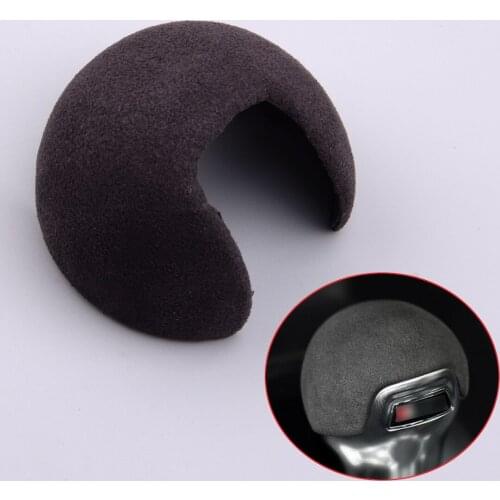 Gear Shift Knob Cover Cap Sticker Trim Decoration Car Black Fit for Audi A3 8V S3 2014 2015 2016 2017 2018 2019 2020