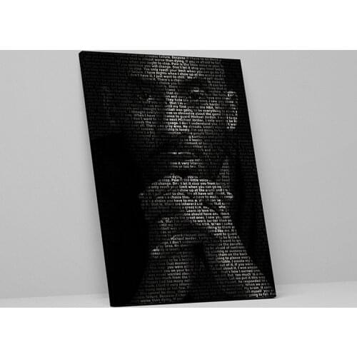 Black Basketball Sport Man Portrait Retro Poster Print Player Canvas Painting Room Wall Art Picture Boy Girls Home Decor Cuadros