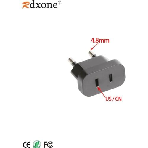 Travel Plug Converter US To EU Euro Europe Plug Power Plug Adapter US to EU Adapter Electrical Socket