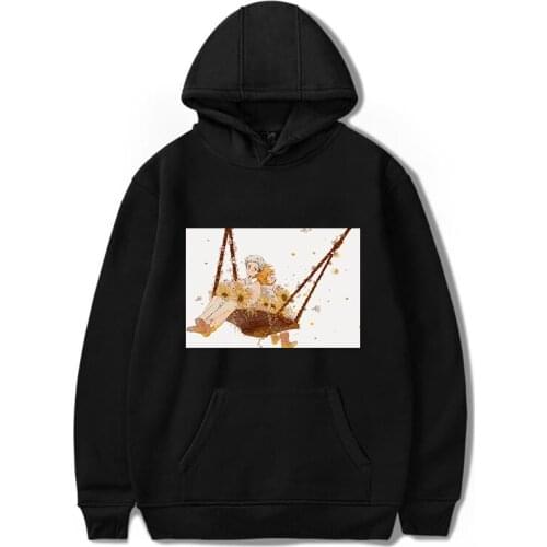 Promised Neverland Hoodie Unisex leisure Fashion Anime Print Long Sleeve Student Hooded Pullovers Loose Sweatshirts Winter Warm