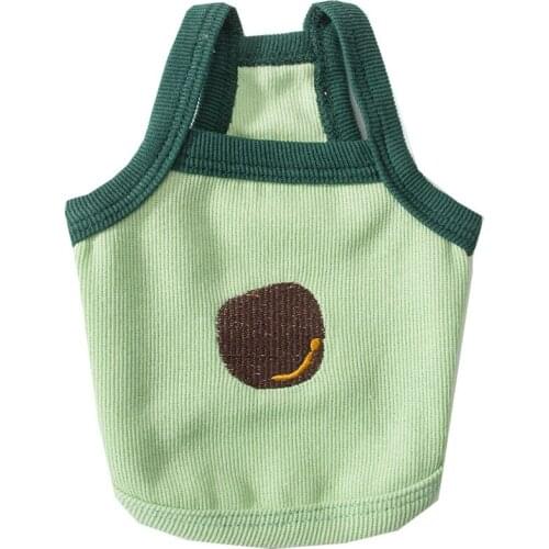 Summer Pet Dog Clothes Spring Cotton T-shirt Vest Sweet Strawberry Watermelon For Small Medium dog Puppy Yorkshire Pug Shirts