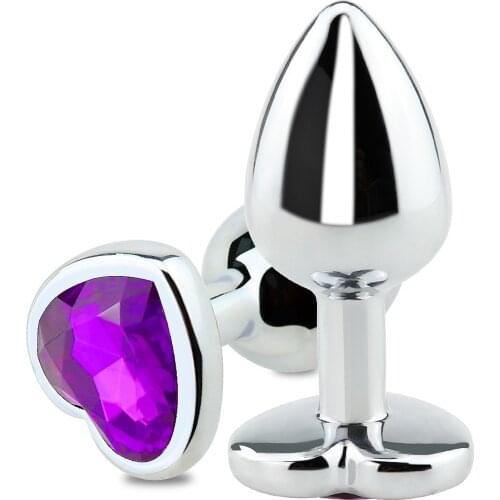 Small Super Stainless Steel Fetish Anal Plug Luxury Jewelry Smooth Anus Dilator Unisex Toys for Men Women Personal Sex Massager
