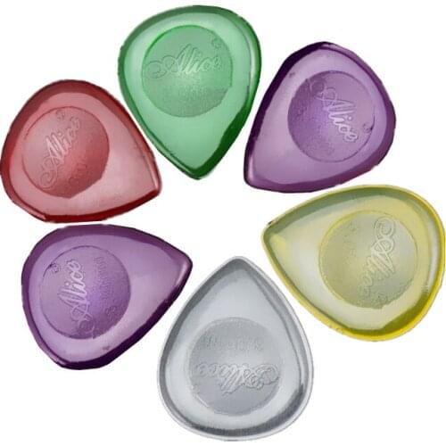 21Pcs/lot Mix Color Big Water-drop Clear Guitar Picks Plectra Plectrums - 1.0mm/2.0mm/3.0mm for choose guitar accessories parts