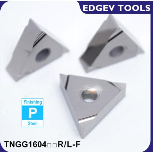 EDGEV Cermet Carbide Inserts TNGG160402/04R/L F MX2020 CNC Lathe Turning Tools For Replace TNGG160402/04-S TN60