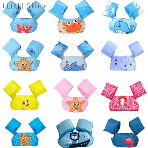 New Baby Swim Rings Puddle Jumper Baby Life Vest Child Life Jacket 2-6 Years Old Boy Girl Children Vest Form Polyester